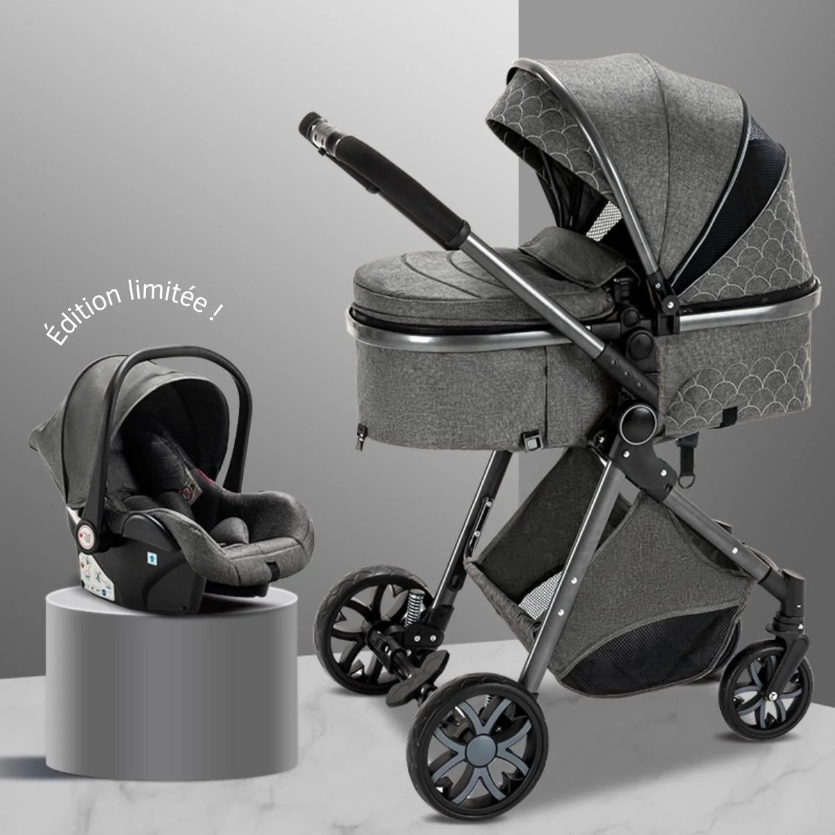 Poussette 3 en 1 Trio™ PRIME