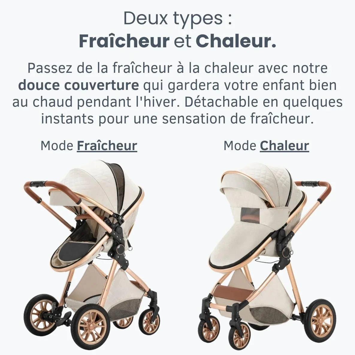 Poussette 3 en 1 Trio™ PRIME