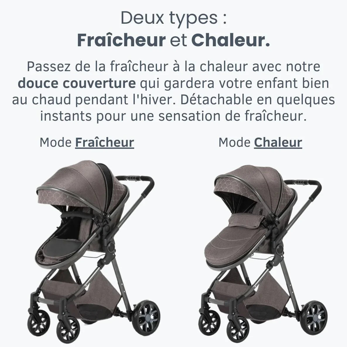 Poussette 3 en 1 Trio™ PRIME