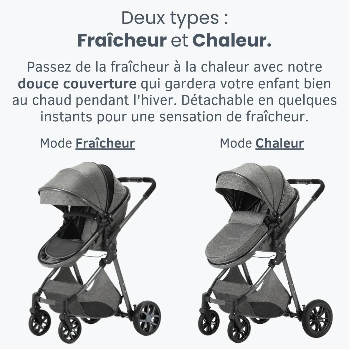 Poussette 3 en 1 Trio™ PRIME