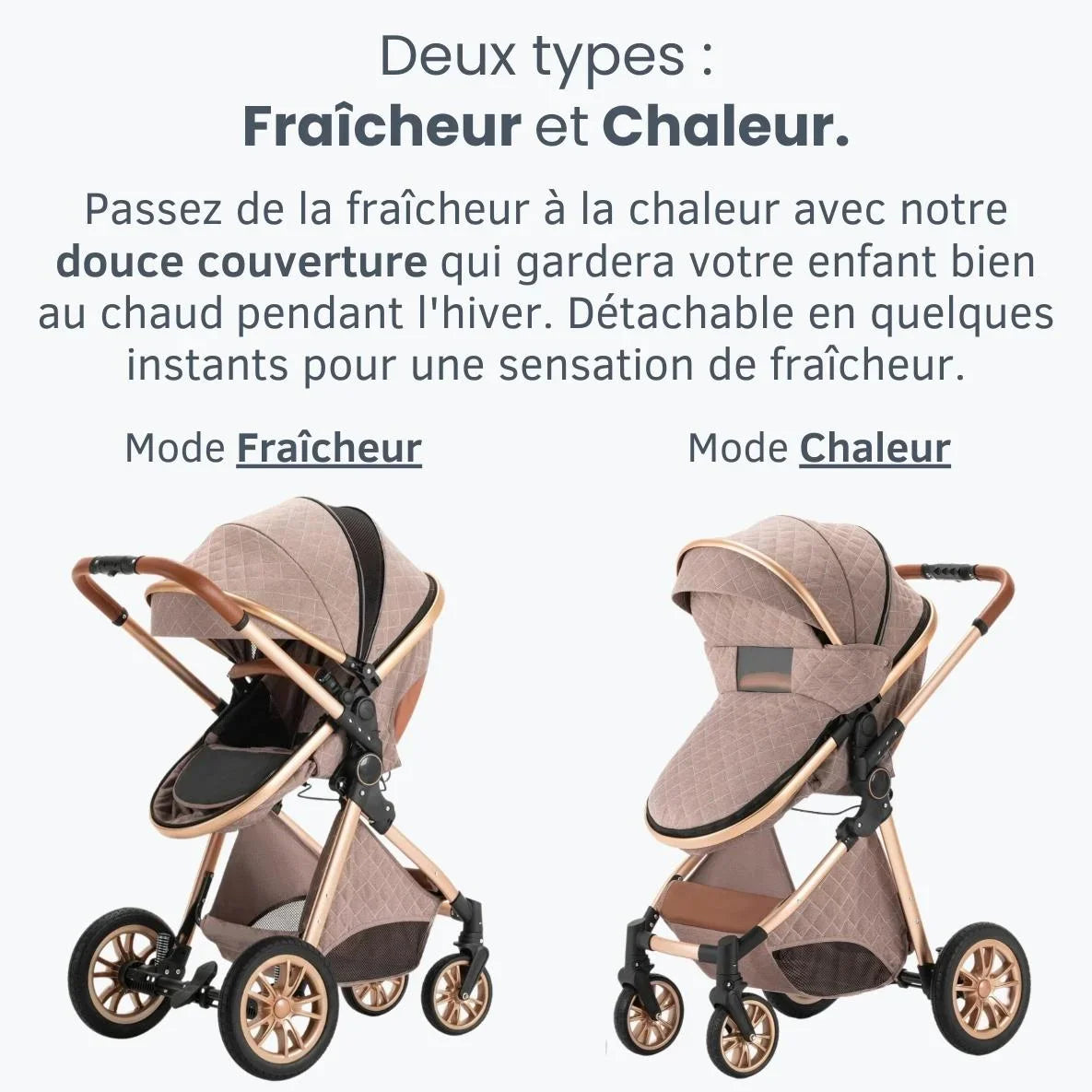 Poussette 3 en 1 Trio™ PRIME