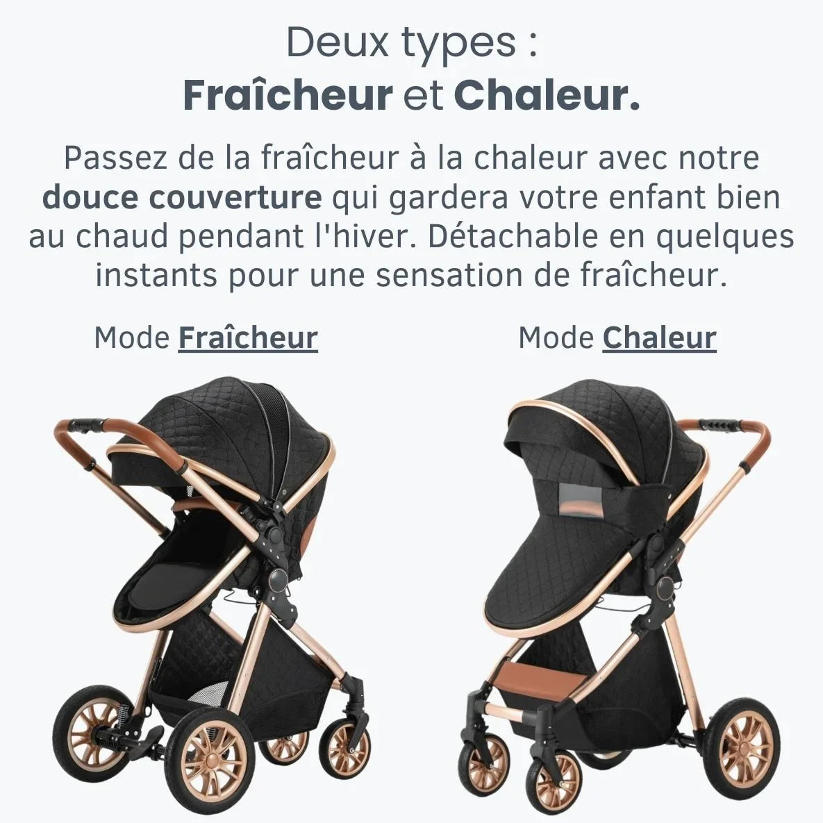 Poussette 3 en 1 Trio™ PRIME